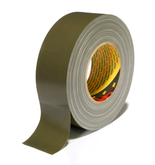 3M™ Extra Heavy Duty Duct Tape 389, Olijfgroen, 50 mm x 50 m, 0.26 mm