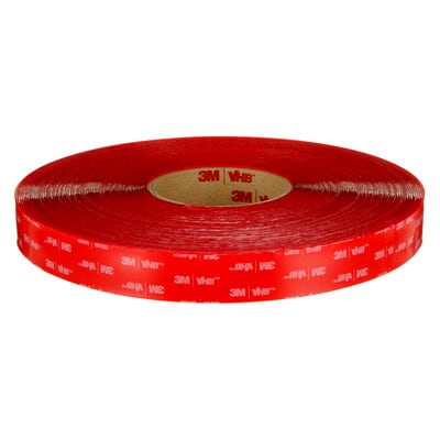 3M™ VHB™ Tape 4918F, Transparant, 25 mm x 16.5 m, 2.0 mm