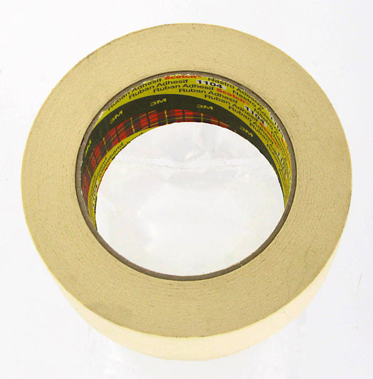 Scotch® Masking Tape met lage hechting 1104, Beige, 48 mm x 50 m, 0.155 mm