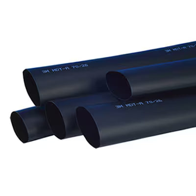 3M™ MDT-A Halfdikwandiger Warmtekrimkousbuis met Lijm, Zwart, 27/8 mm, 1 m, Weergeven