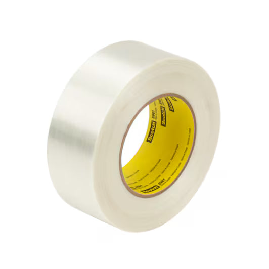 Scotch® High Performance Vezelversterkte tape 8981, Transparant, 38 mm x 50 m, 0.17 mm