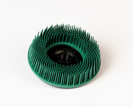 3M™ Scotch-Brite™ Bristle Schijf BD-ZB, wit, Ø 115 mm, P120, M14 , kleinverpakking, PN65186