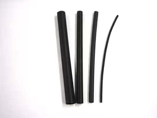 3M™ GTI Dunwandige Warmtekrimpkousbuis, Zwart, 76/38 mm, 1 m