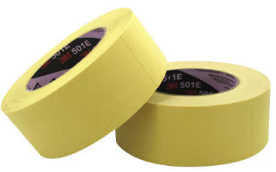 3M™ Industrial Masking Tape voor hoge temperaturen 501E, Beige, 36 mm x 50 m