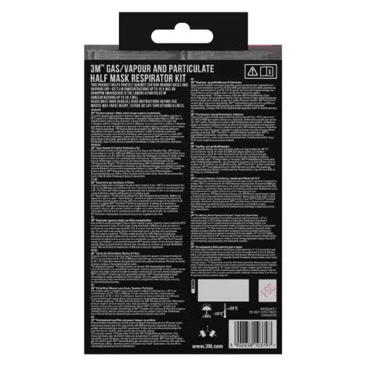 3M™ Masker voor verwisselbare filters, 6200PRO, Medium, 1/pak