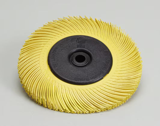 Scotch-Brite™ Radial Bristle Brush BB-ZB met adapter, Type C, 152 mm x 11,11 mm x 25,4 mm, P120
