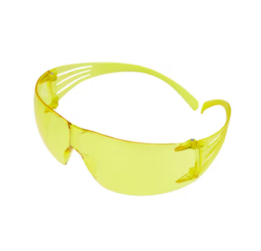 3M™ SecureFit™ 200 Veiligheidsbril, antikras/anticondens plus, amberkleurige lenzen, SF203AFP