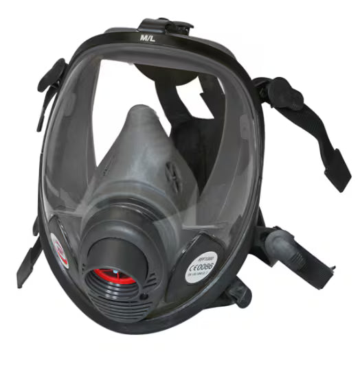 3M™ Herbruikbaar FF-601F, aan de voorkant te bevestigen volgelaatsmasker, klein, 4 stuks/doos