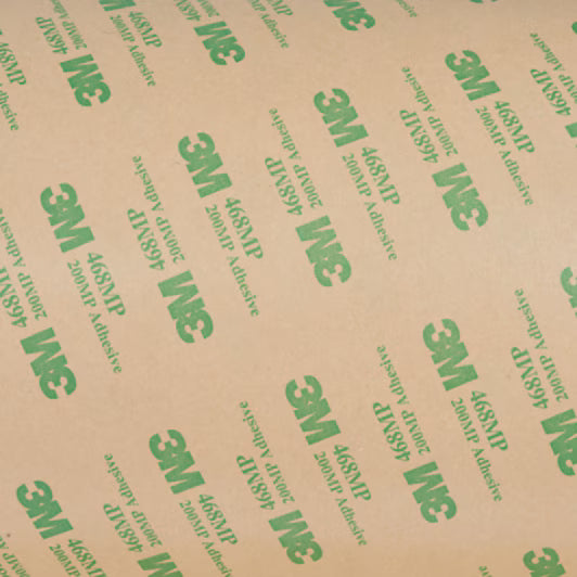 3M™ Transfer Tape 468MP, Transparant, 508 mm x 55 m, 0.13 mm