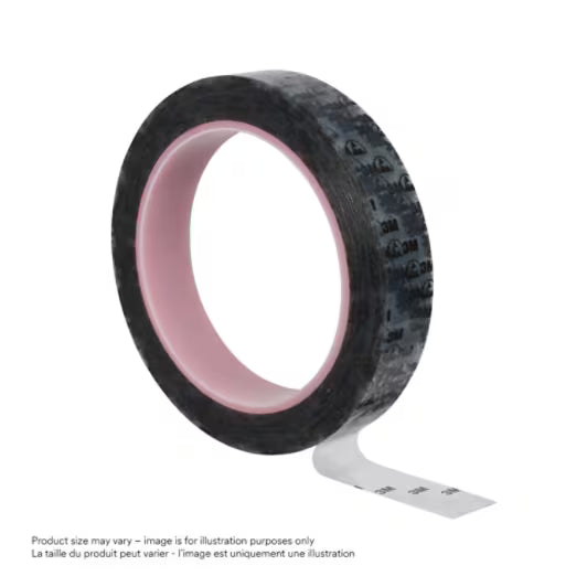 3M™ ET 40PR Polyester Tape, antistatisch, bedrukt, Transparant, 50 mm x 66 m x 0.06 mm