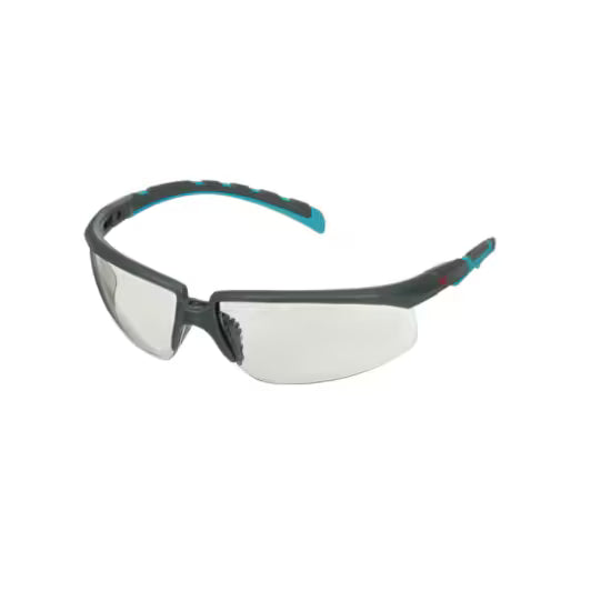 3M™ Solus™ Serie 2000, S2007SGAF-BGR, grijs/blauwgroene veren, Scotchgard™ condenswerende coating, grijze AC-AK‑lenzen voor binnen/buiten, 20/doos