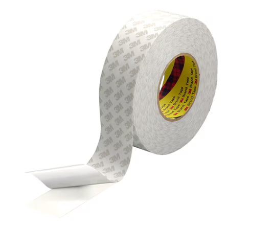 3M™ Dubbelzijdige Tape 9080HL, Wit, 12 mm 50 x m, 0.16 mm