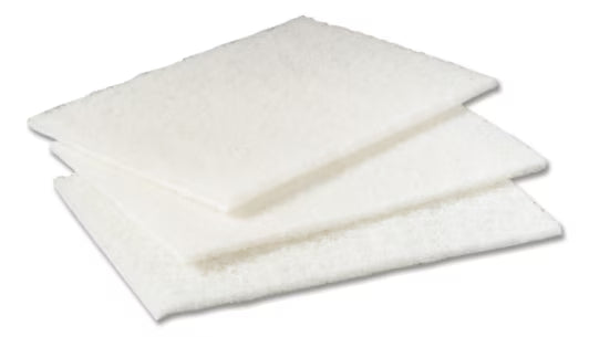 Scotch-Brite™ Reinigingspads voor Delicate Oppervlakken 98, Wit, 158 mm x 224 mm, 20/Pak