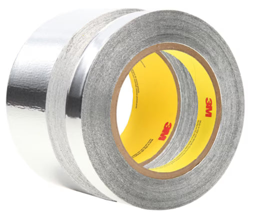 3M™ Aluminium Tape 425, Zilver, 75 mm x 55 m, 0.12 mm