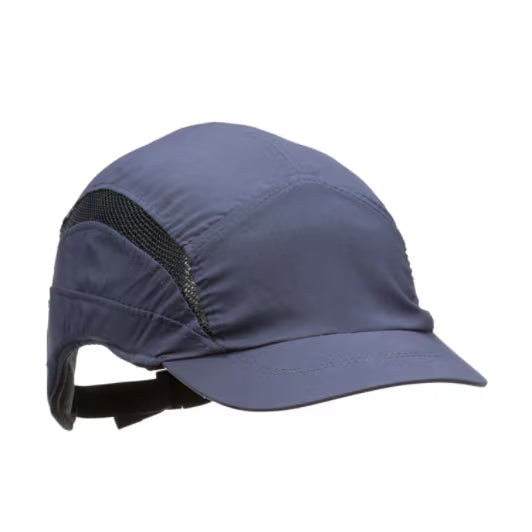 3M™ First Base™ 3 Stootpet 2030031, Classic, marineblauw, korte klep, 55 mm, aangepast