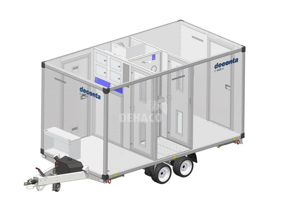 Dehaco C4000E Connect met 3 of 4 compartimenten