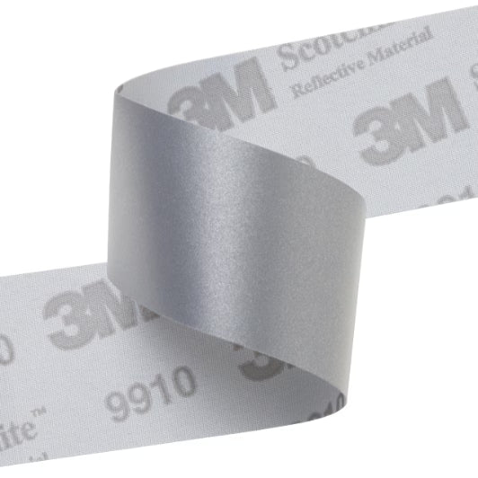 3M™ Scotchlite™ Reflecterend weefsel 9910, zilver, 1270 mm x 50 m